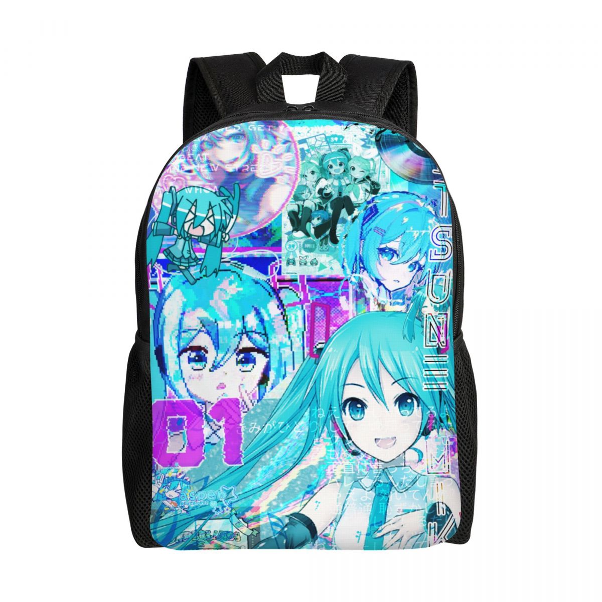 Laptop Accessories 3D Print - 3D Print H-Hatsuned M-Mikus Backpack for