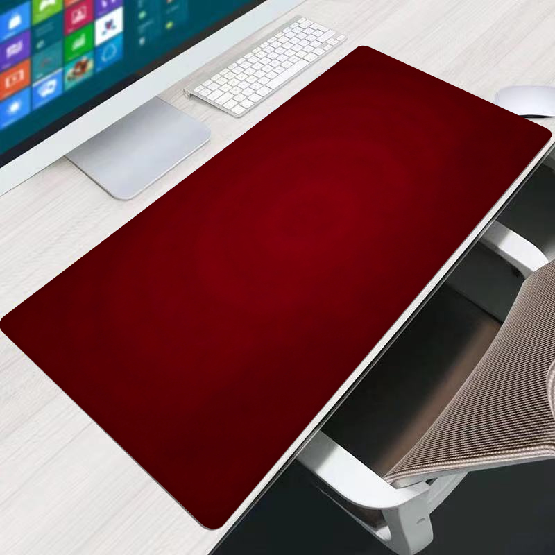 Keyboard Laptop Accessories - Red Mouse Pad Office Extended Desk