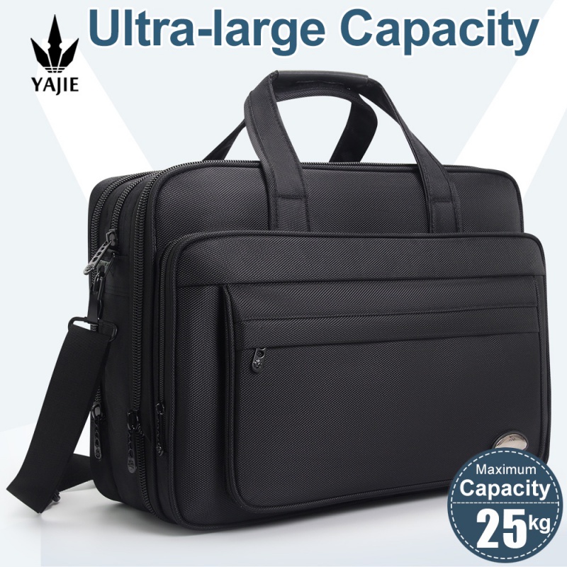 Laptop Accessories Must Have - Large Capacity Briefcase Bag Men Business