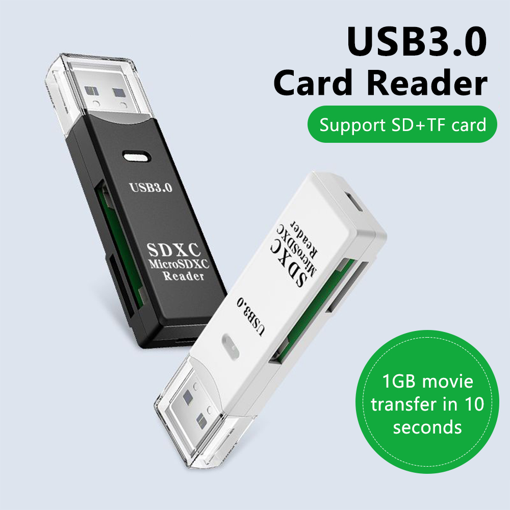 2 in 1 USB 3.0 Card Reader Mic - đánh giá và giá Laptop Accessories All