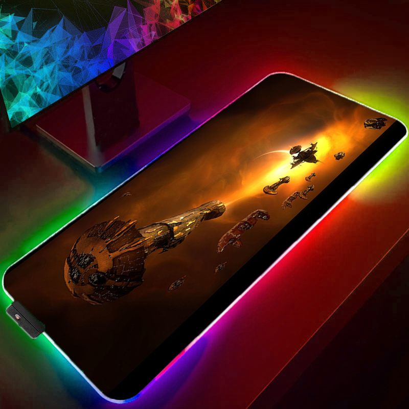 Eve Online RGB Miếng Lót Chuột - đánh giá và giá Laptop Accessories Online