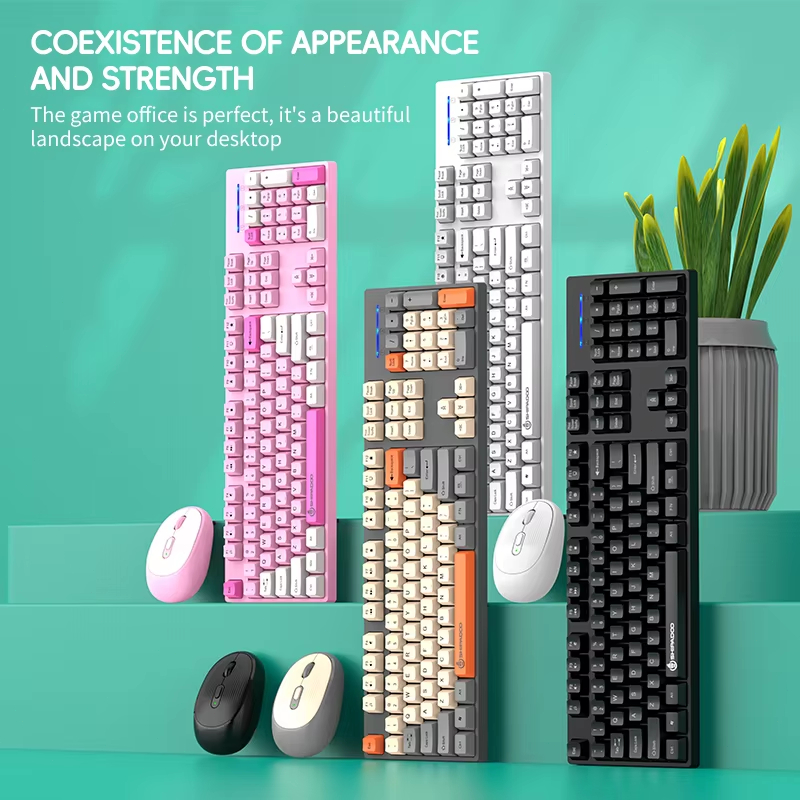 Shipadoo 2.4G Wireless/Wired G - đánh giá và giá Laptop Accessories Combo Set