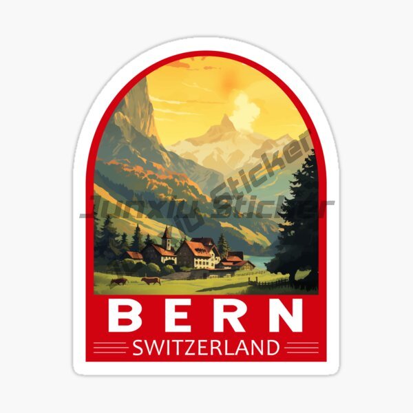 BERN SWITZERLAND Flag Car Stic - đánh giá và giá Laptop Accessories All