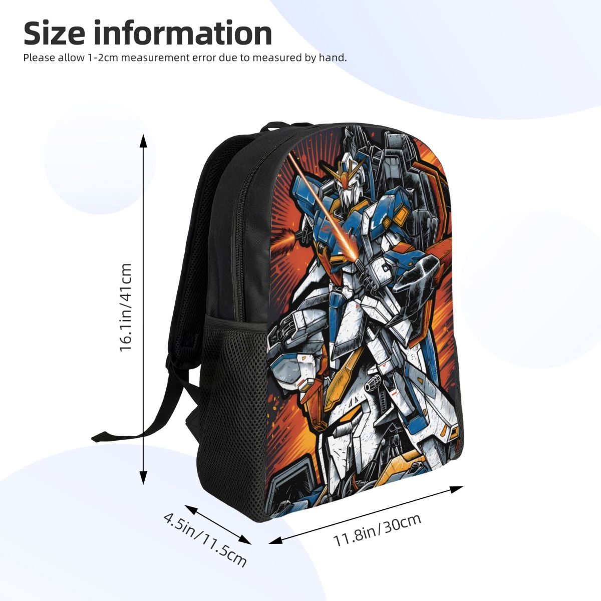 3D Print G-Gundams Mangas Back - đánh giá và giá Laptop Accessories 3D Print