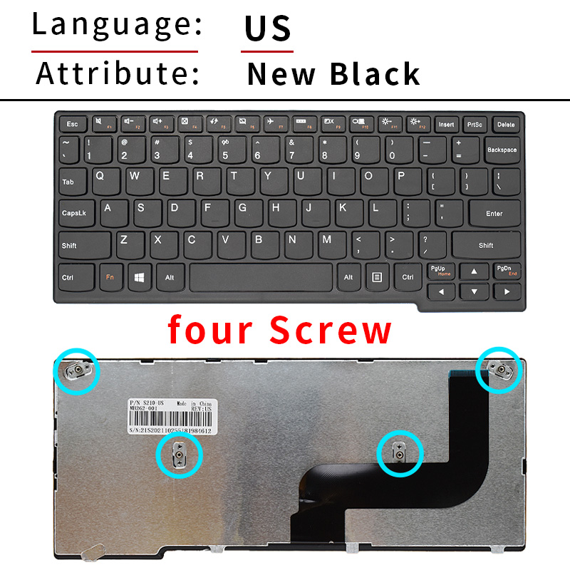 US Keyboard for Lenovo Ideapad - đánh giá và giá Yoga Laptop Accessories
