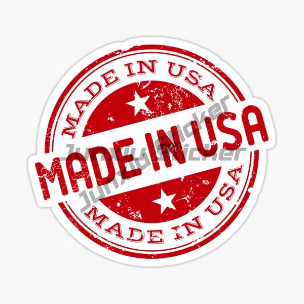 MADE IN USA Flag Vinyl Car Sti - đánh giá và giá Laptop Accessories All