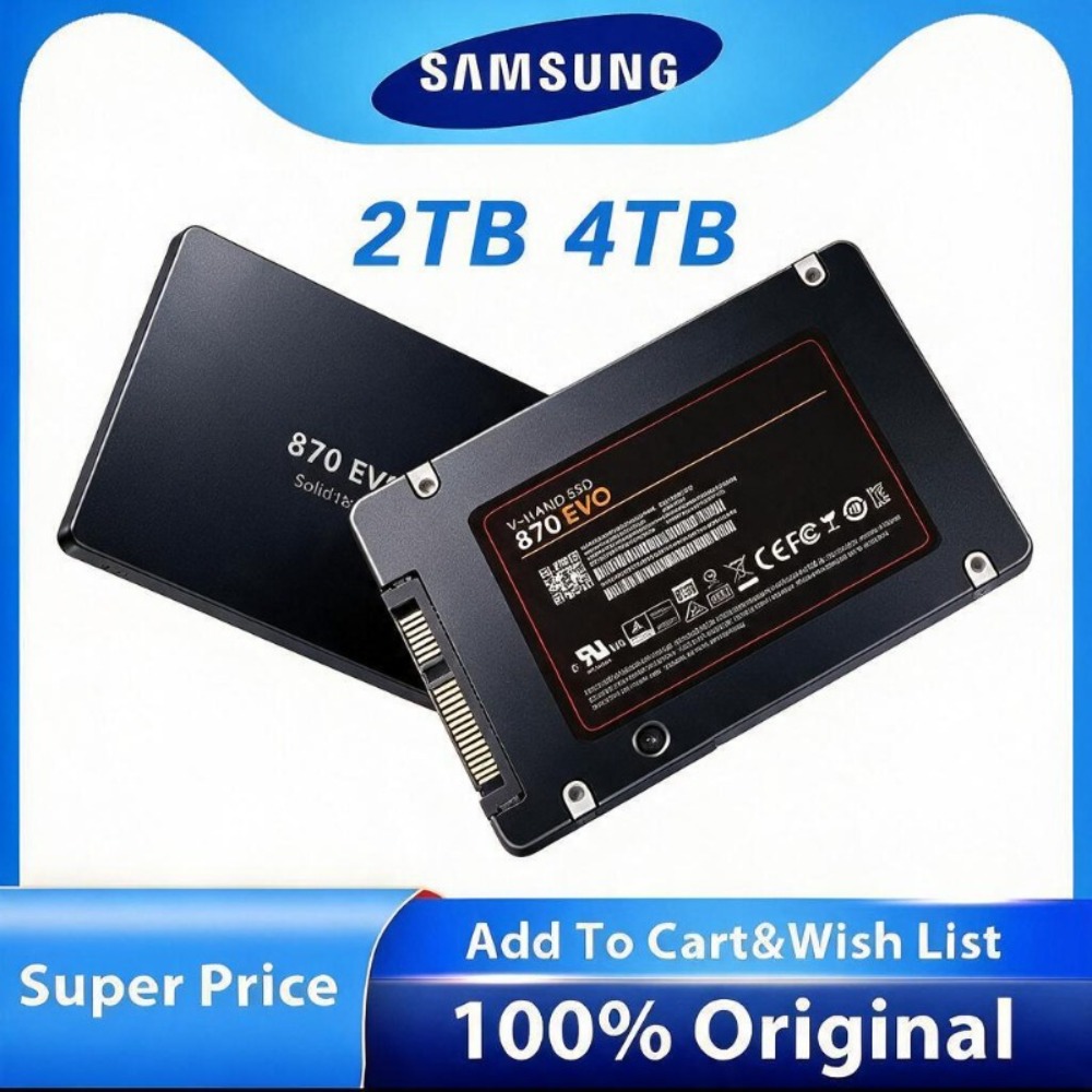 Original SSD FOR Samsung 870EV - đánh giá và giá Samsung Ssd Evo 870