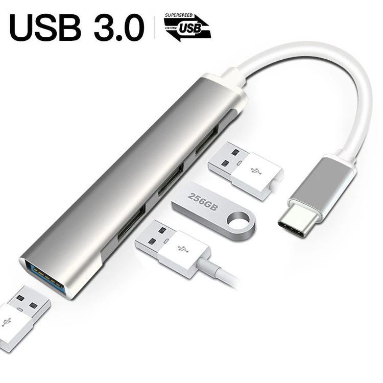 4-in-1 USB C HUB 3.0 Type C 3. - đánh giá và giá Laptop Accessories Hub