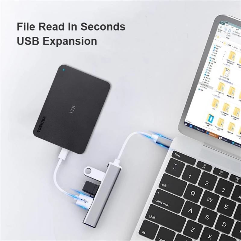 4-in-1 USB C HUB 3.0 Type C 3. - đánh giá và giá Laptop Accessories Hub
