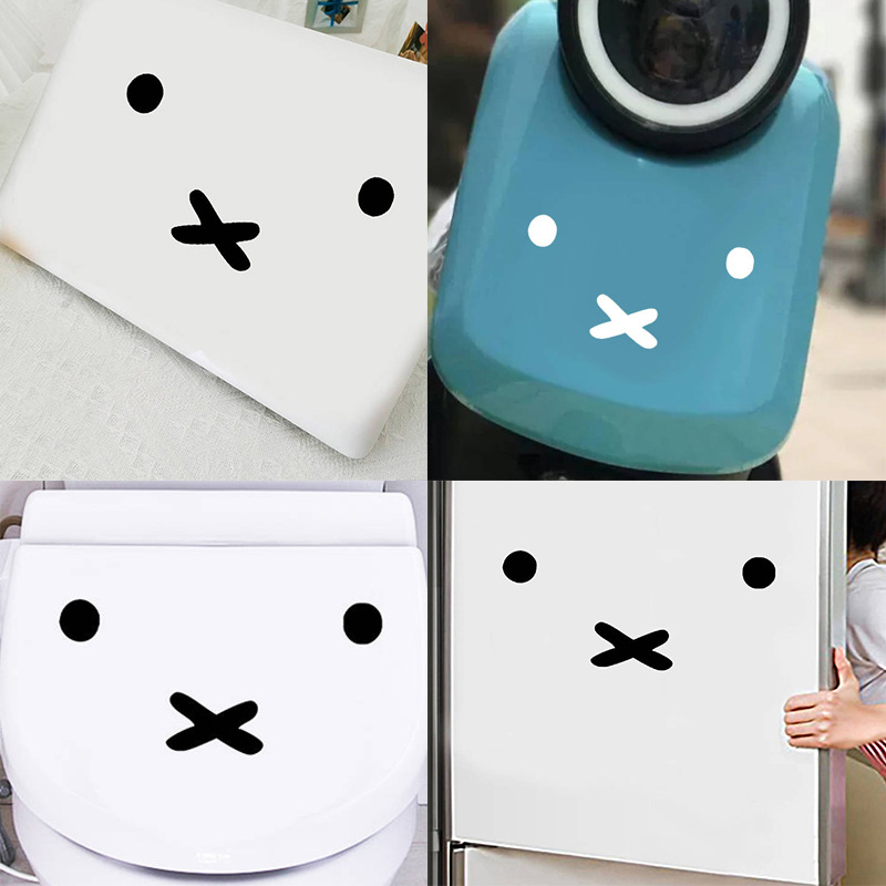 Kawaii Miffy Cartoon Emoji Car - đánh giá và giá Laptop Accessories All