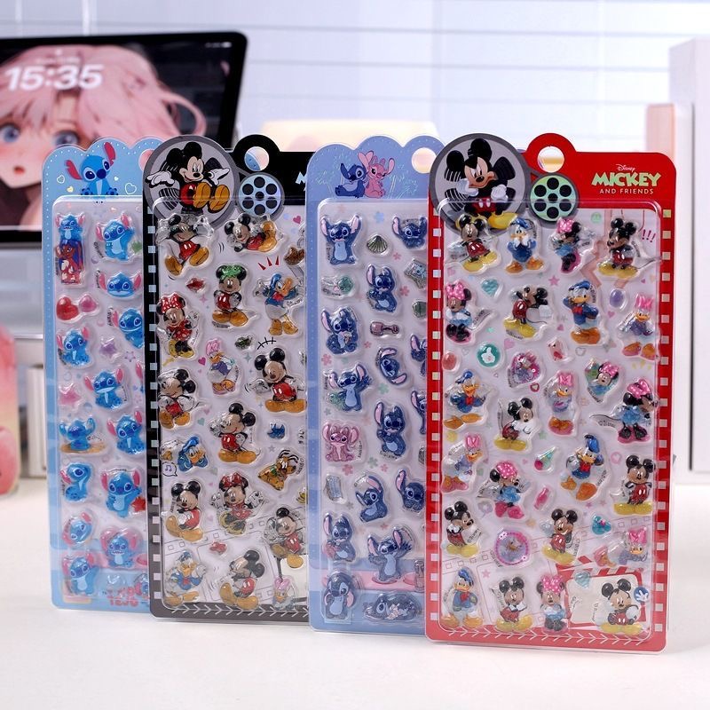 3D Relief Stickers Cute Cartoo - đánh giá và giá Laptop Accessories Girly