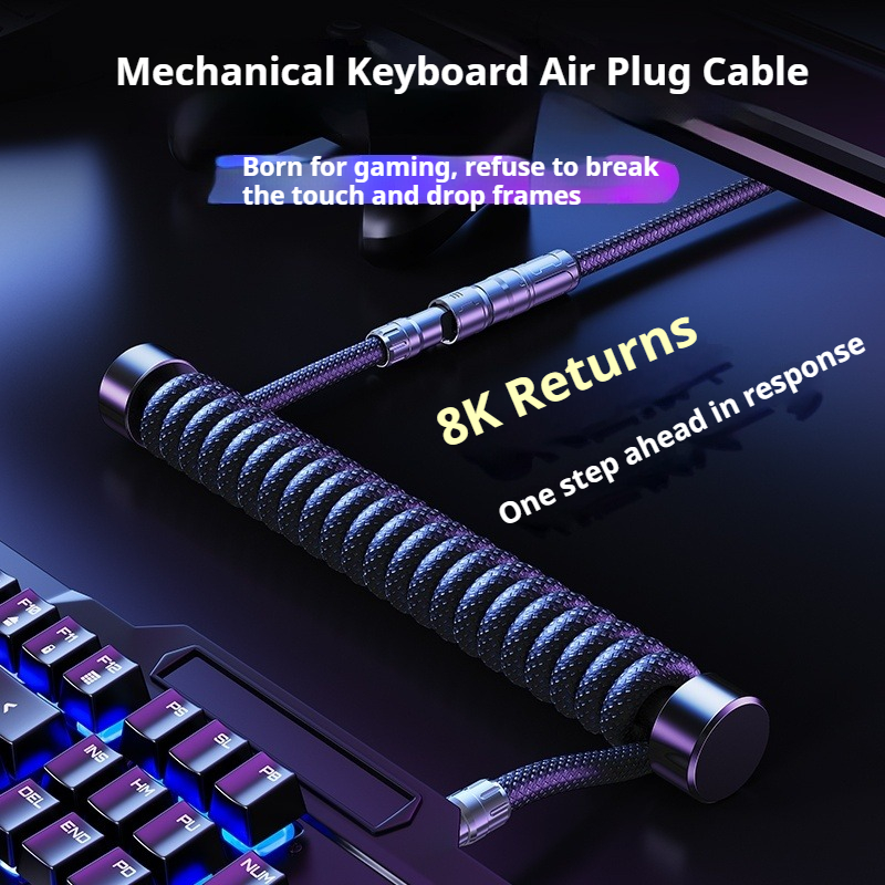 Eary 1.2m Coiled Keyboard Cabl - đánh giá và giá Keyboard Laptop Accessories