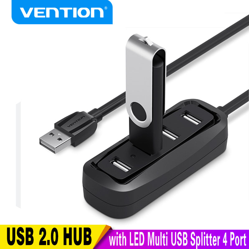 Vention USB 2.0 HUB 4 Port wit - đánh giá và giá Laptop Accessories Hub