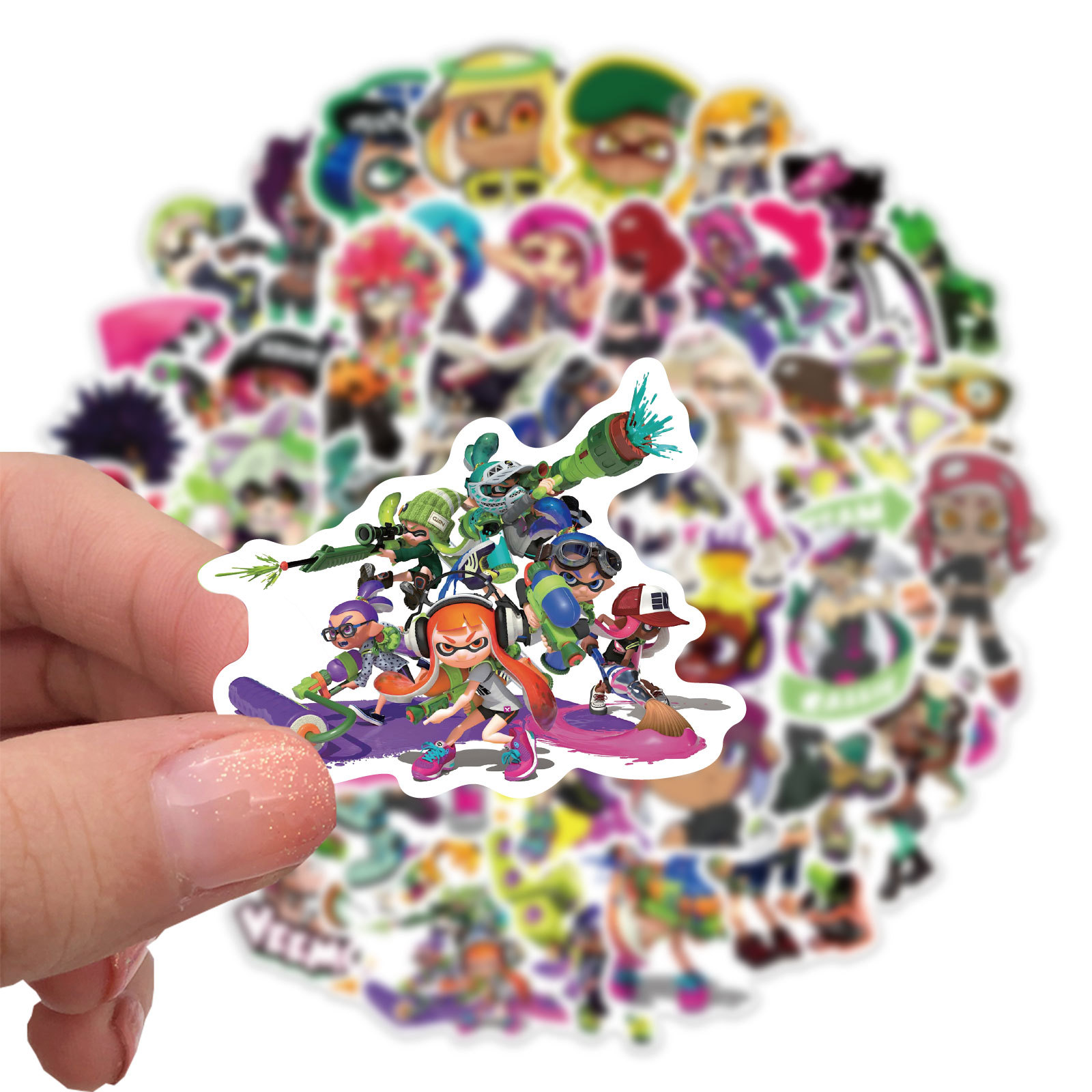 10/30/50pcs  Game Splatoon  Sk - đánh giá và giá Laptop Accessories Girly