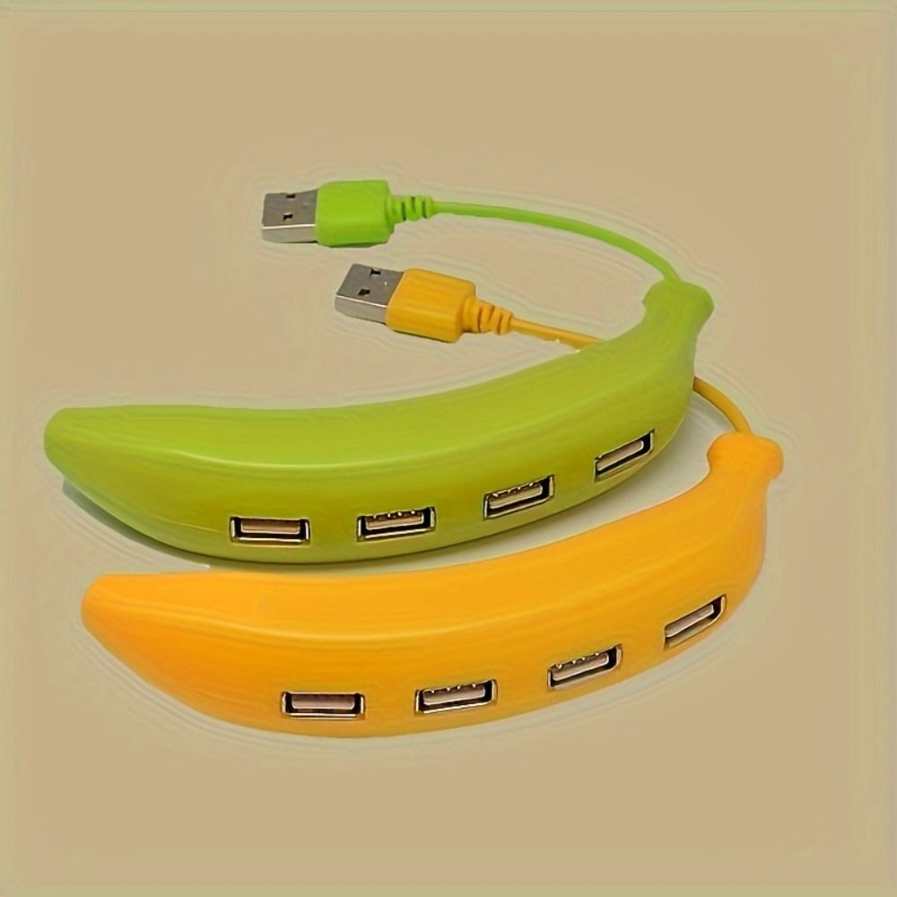 Portable Design Banana USB Hub - đánh giá và giá Laptop Accessories Hub