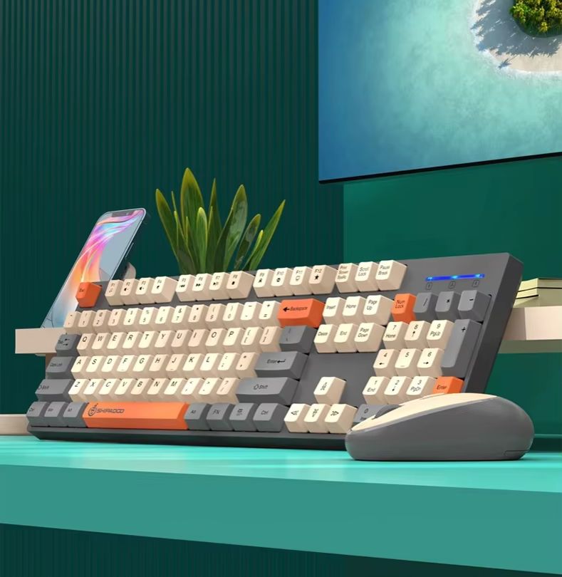 Shipadoo Wireless Gaming Keybo - đánh giá và giá Laptop Accessories Combo Set
