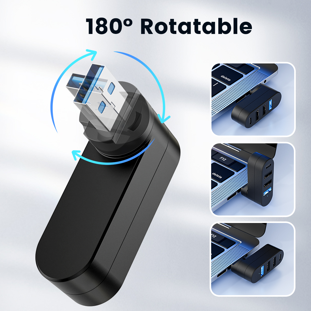 4 Port Multi USB 2.0 HUB Mini  - đánh giá và giá Laptop Accessories Hub