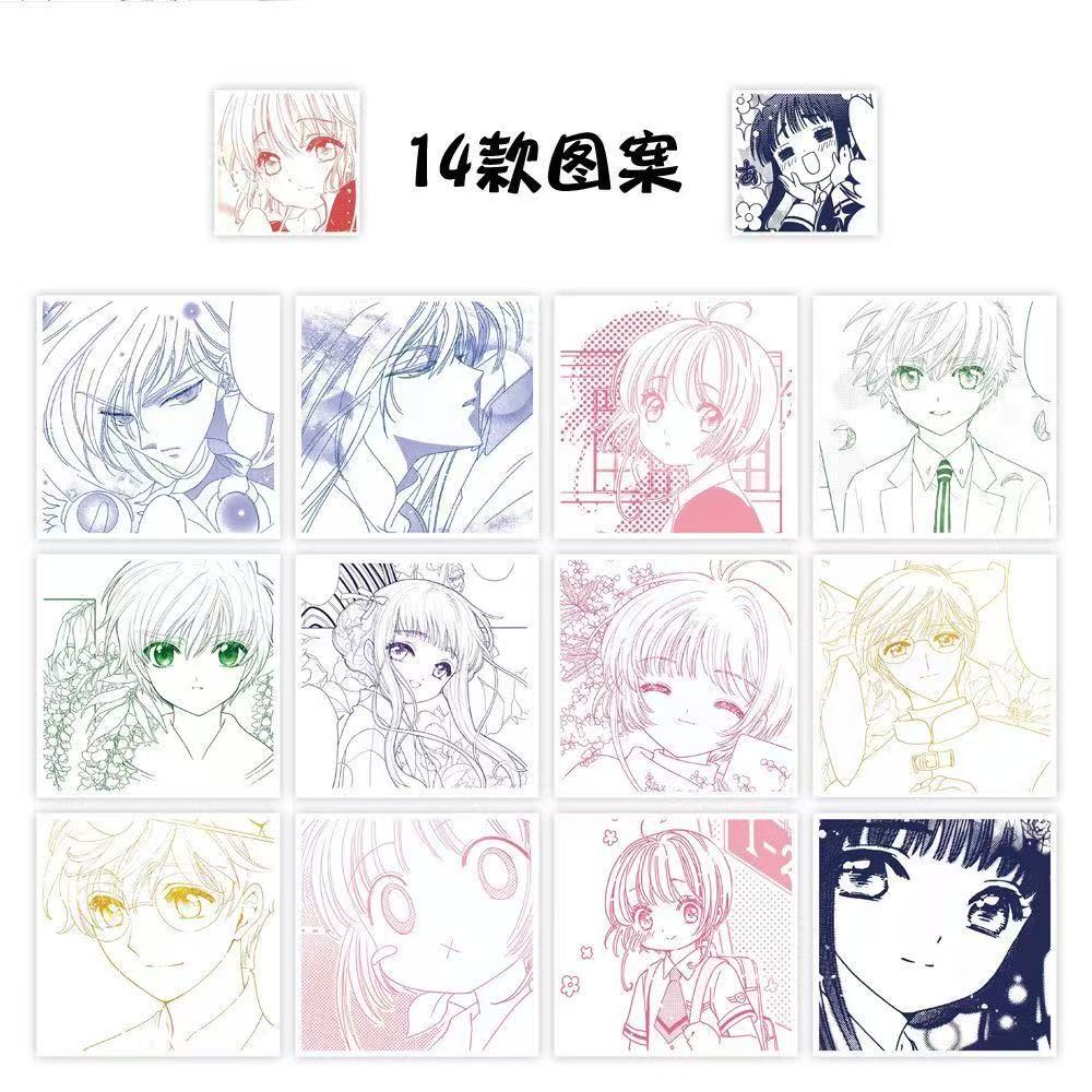 500pcs/Roll Anime Girl Cartoon - đánh giá và giá Laptop Accessories Girly