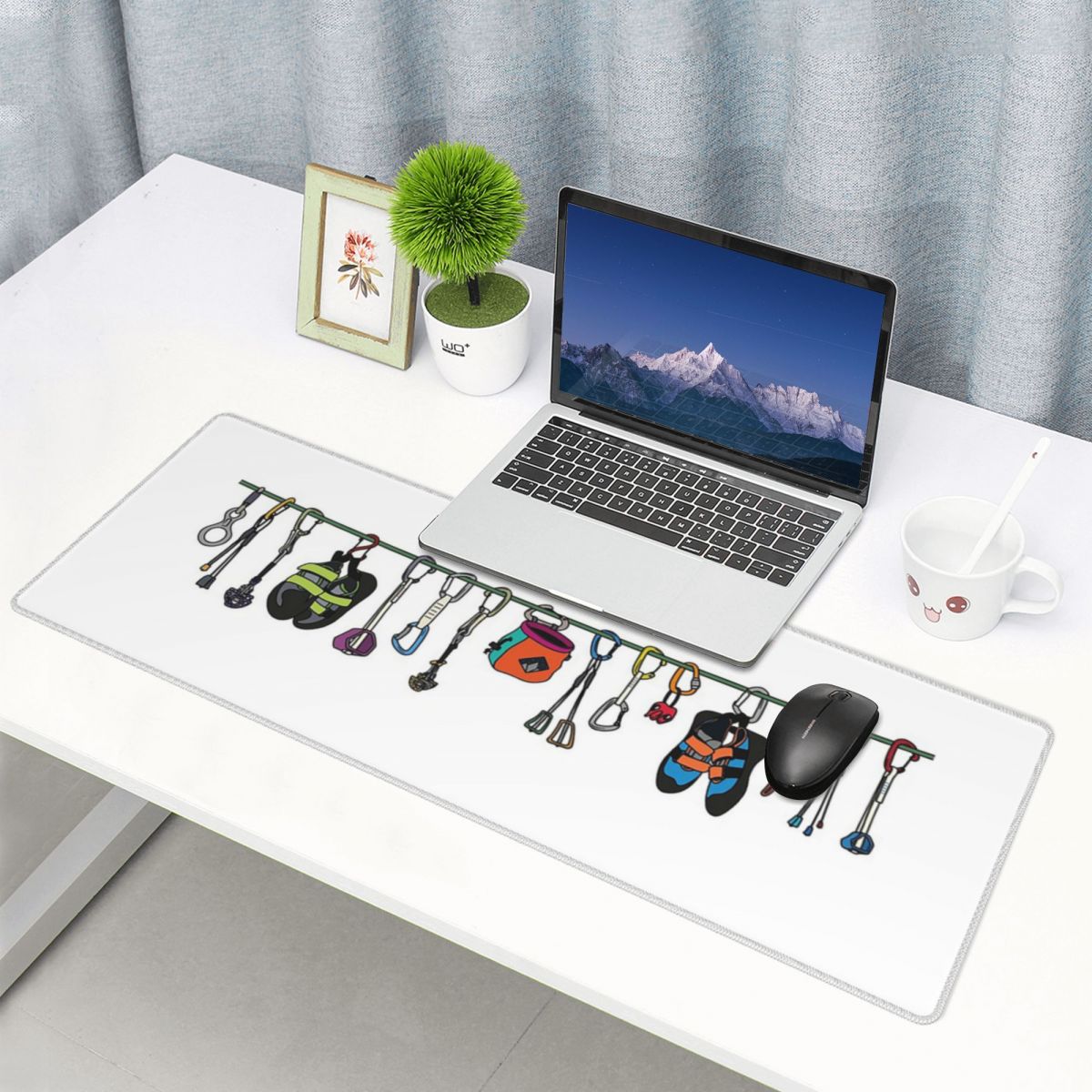 Large Mouse Pad Climbing Gear  - đánh giá và giá Laptop Accessories Online