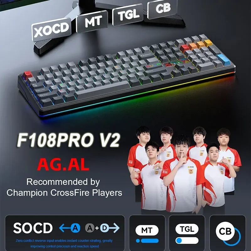 AULA F108 Pro V2 Mechanical Ke - đánh giá và giá Laptop Accessories Uk