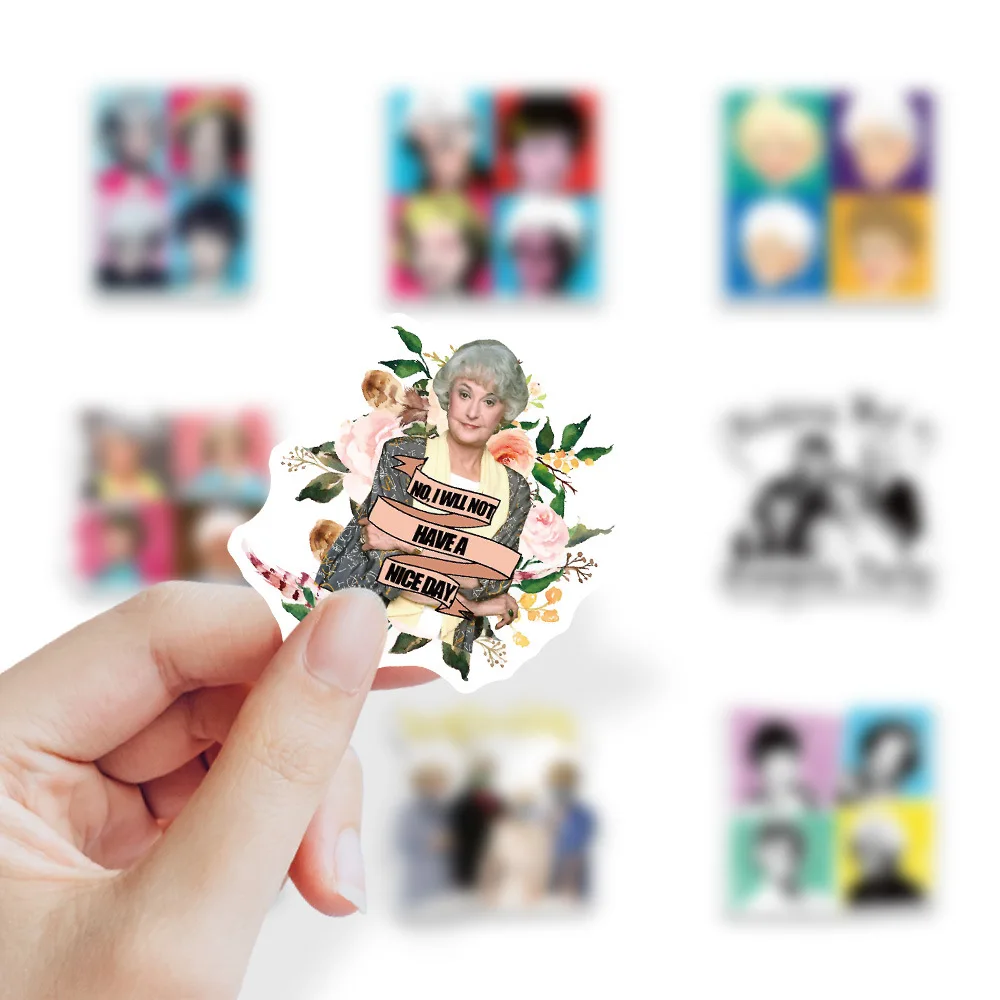 50PCS TV SHOW The Golden Girls - đánh giá và giá Laptop Accessories Girly