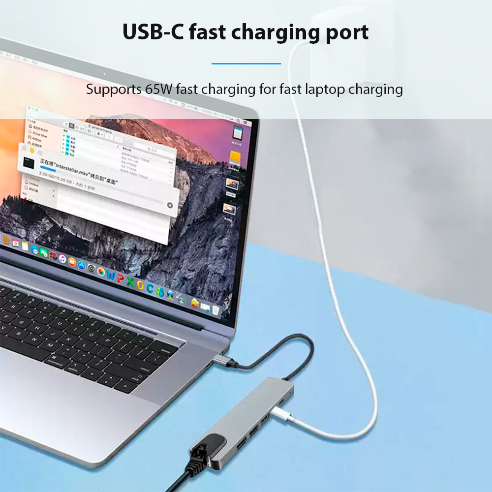 HUB USB Type C 3.0 Adapter Sup - đánh giá và giá Laptop Accessories Hub