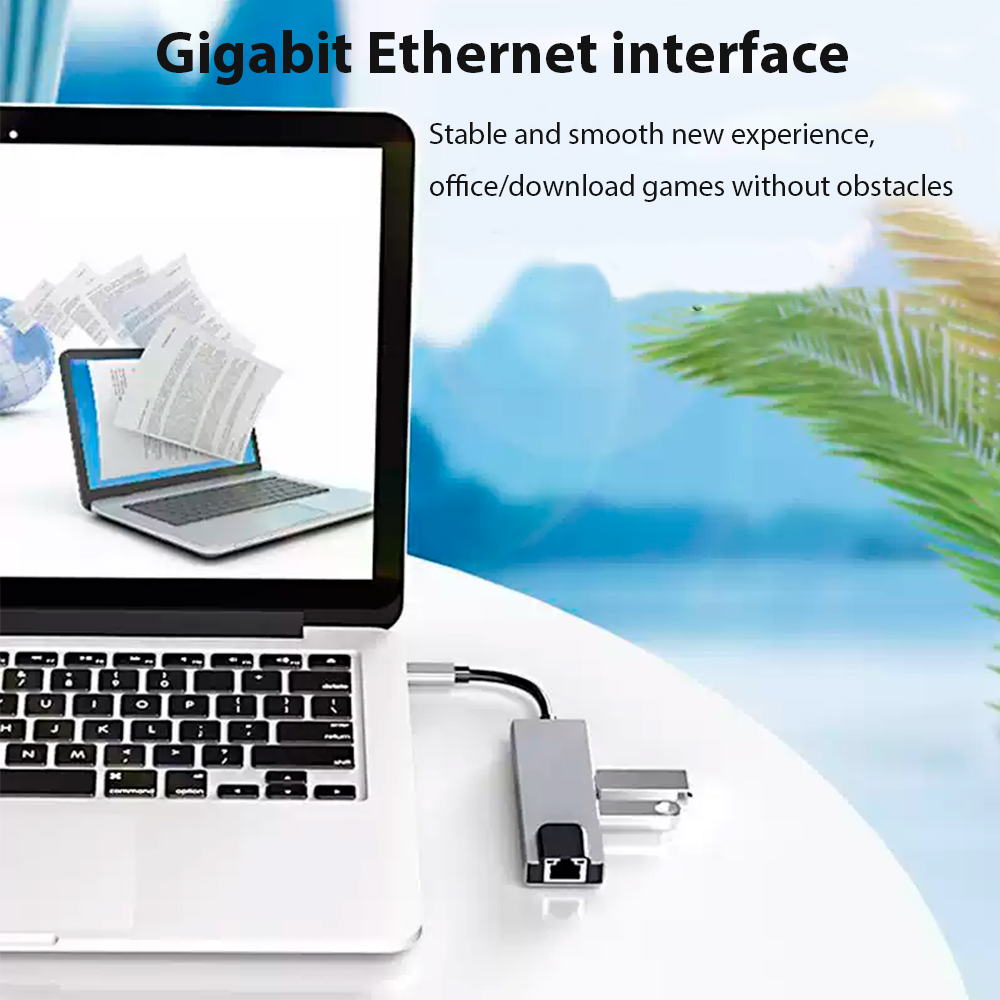 HUB USB Type C 3.0 Adapter Sup - đánh giá và giá Laptop Accessories Hub