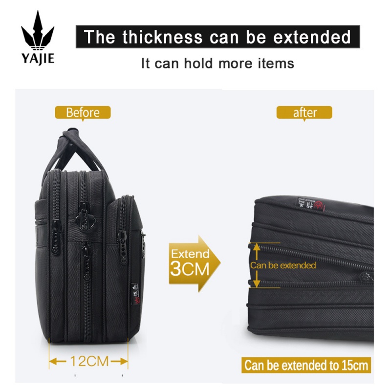 Large Capacity Briefcase Bag M - đánh giá và giá Laptop Accessories Must Have
