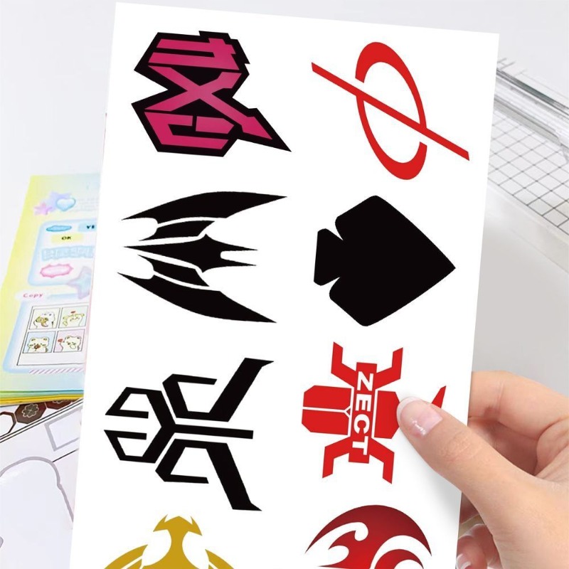 60 Sheets Kamen Rider Logo Sti - đánh giá và giá Laptop Accessories All