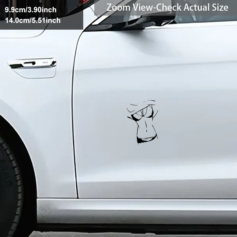 1Pc Fashion Girl Body Outline  - đánh giá và giá Laptop Accessories Girly